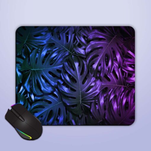 Neon Leaf Mouse Pad Zapvi