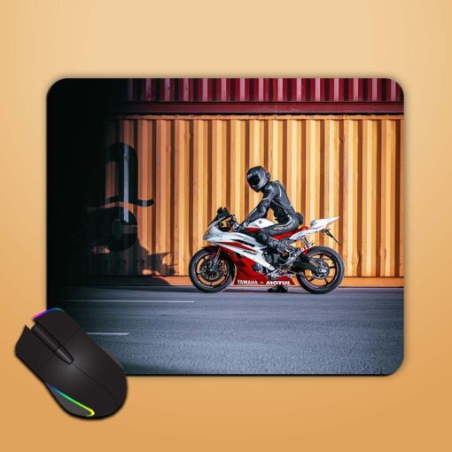 Bike Rider Mouse Pad Zapvi