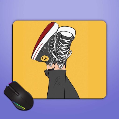 Cool Shoe Mouse Pad Zapvi