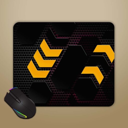 Arrows On Polygorn Mouse Pad Zapvi