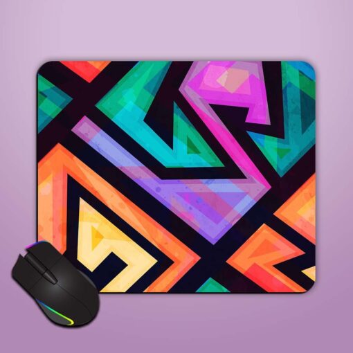 Music Geometric Seamless Mouse Pad Zapvi