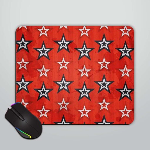 Revolution Stars Seamless Mouse Pad Zapvi