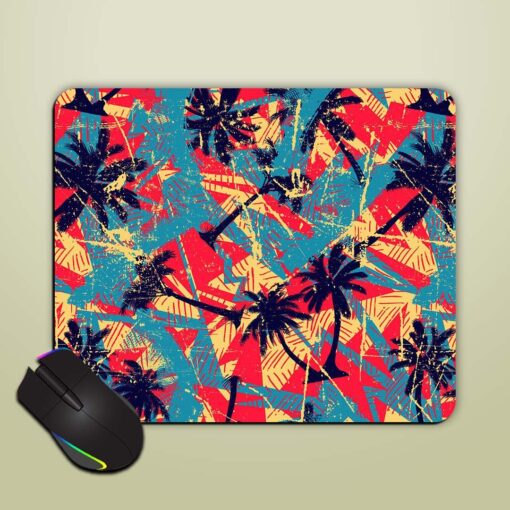 Abstract Seamless Chaotic Mouse Pad Zapvi