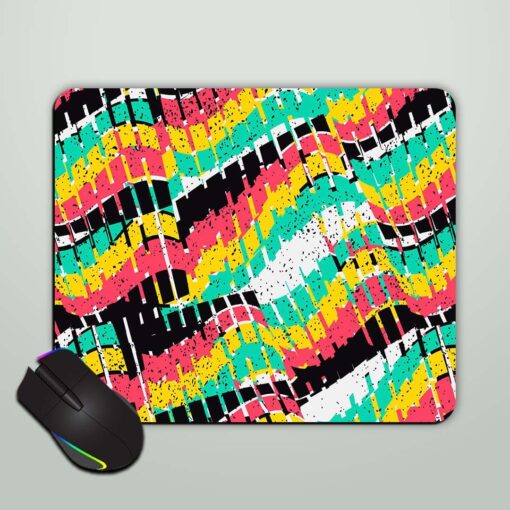 Abstract Seamless Chaotic Mouse Pad Zapvi