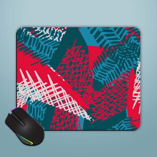 Abstract Seamless Pattern Mouse Pad Zapvi