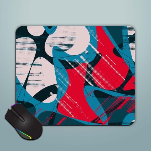 Abstract Seamless Pattern Mouse Pad Zapvi