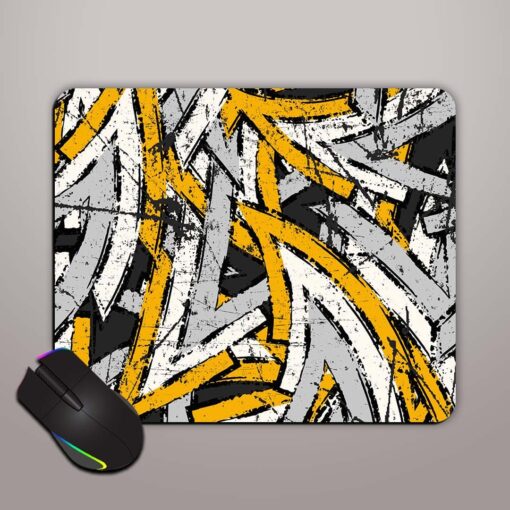 Abstract Seamless Stylish Mouse Pad Zapvi