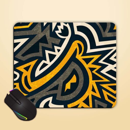 African Geometric Seamless Mouse Pad Zapvi