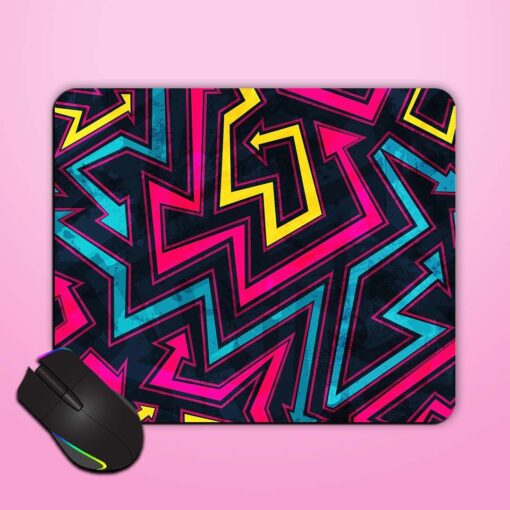 Arrows Seamless Pattern Mouse Pad Zapvi