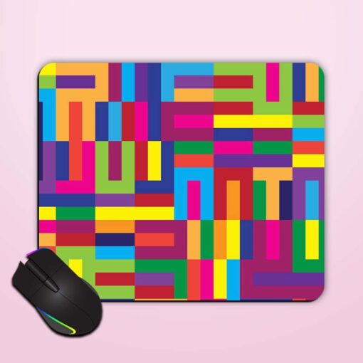 Color Vector Seamless Mouse Pad Zapvi