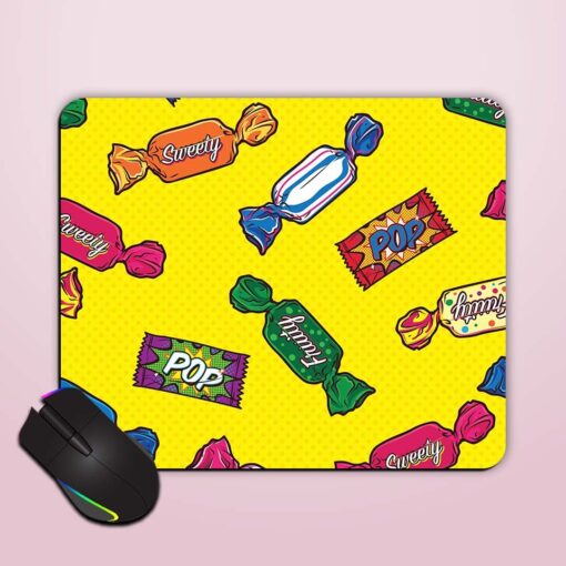 Colorful Candy Seamless Mouse Pad Zapvi