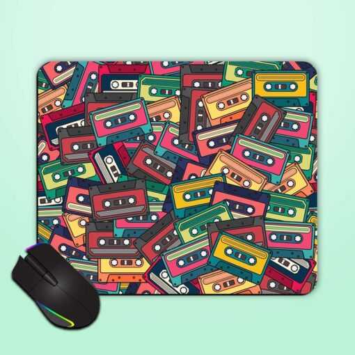 Colorful Irregular Seamless Mouse Pad Zapvi