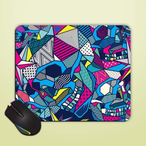 Colorful Low Poly Mouse Pad Zapvi