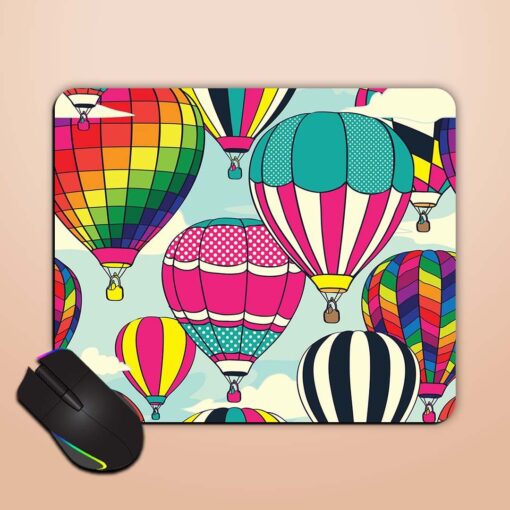 Colorful Retro Pop Mouse Pad Zapvi