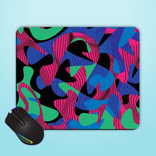 Colorful Seamless Abstract Mouse Pad Zapvi