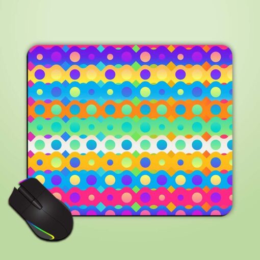 Funny Geometric Seamless Mouse Pad Zapvi