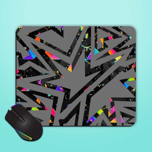 Geometric Seamless Pattern Mouse Pad Zapvi