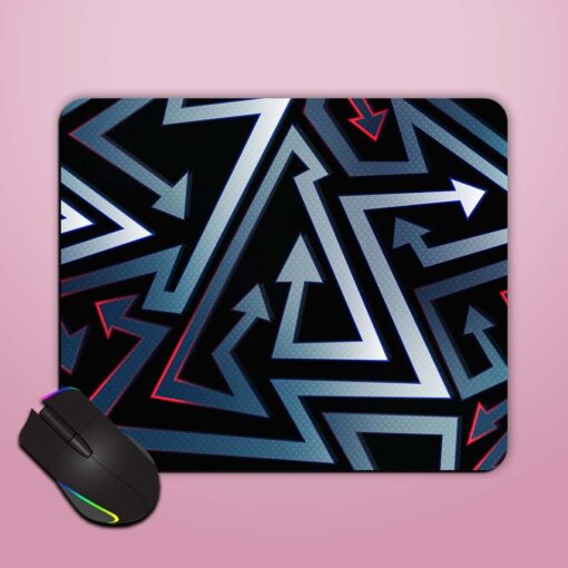 Graffiti Arrow Seamless Mouse Pad Zapvi