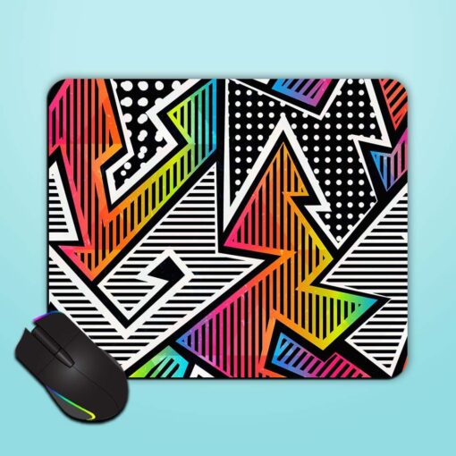 Graffiti Seamless Pattern Mouse Pad Zapvi