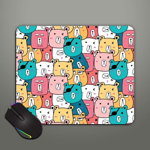 Hand Drawn Cute Mouse Pad Zapvi