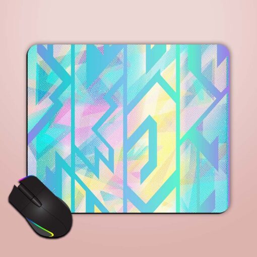 Holography Color Grunge Mouse Pad Zapvi