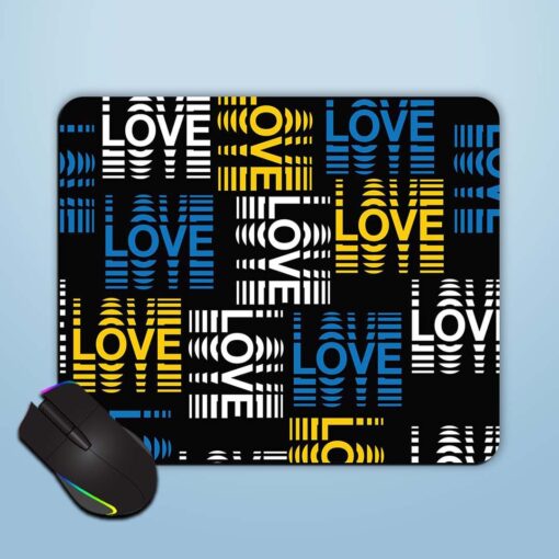 Love Letter Typo Mouse Pad Zapvi