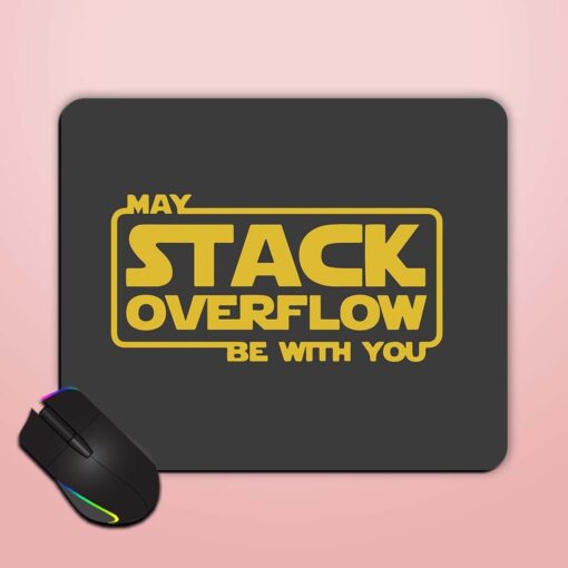 May Stack Overflow Mouse Pad Zapvi