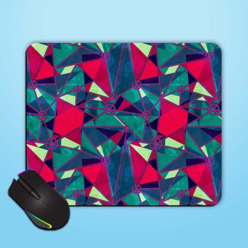 Mosaic Seamless Pattern Mouse Pad Zapvi