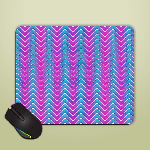 Neon Waves Seamless Mouse Pad Zapvi