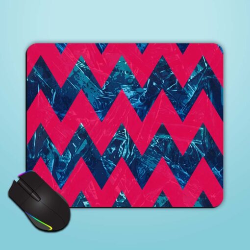 Retro Blue Color Mouse Pad Zapvi