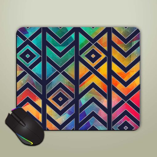 Retro Mosaic Seamless Mouse Pad Zapvi