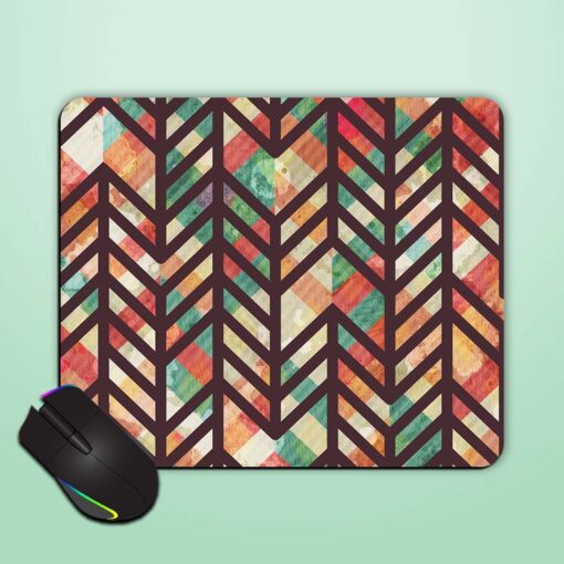 Retro Mosaic Seamless Mouse Pad Zapvi