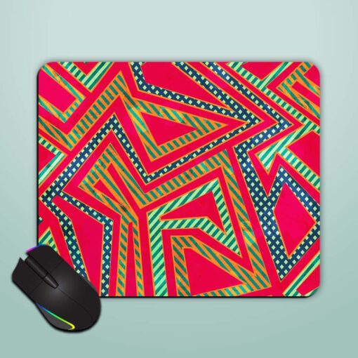 Retro Red Color Mouse Pad Zapvi