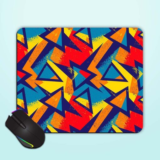 Seamless Abstract Pattern Mouse Pad Zapvi