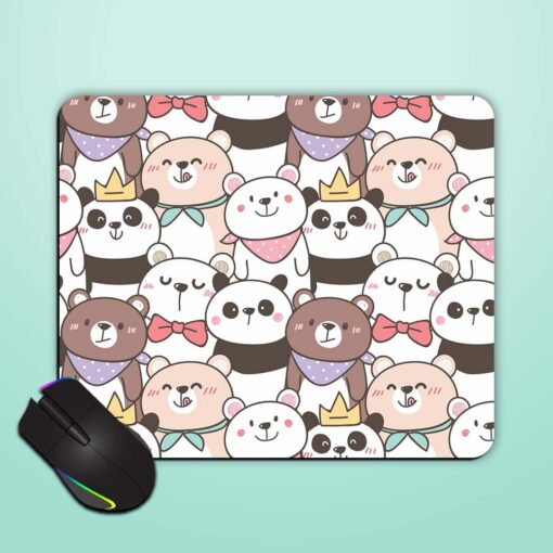 Seamless Pattern Cute Mouse Pad Zapvi