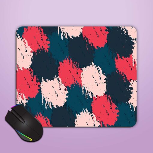 Seamless Pattern Paint Mouse Pad Zapvi