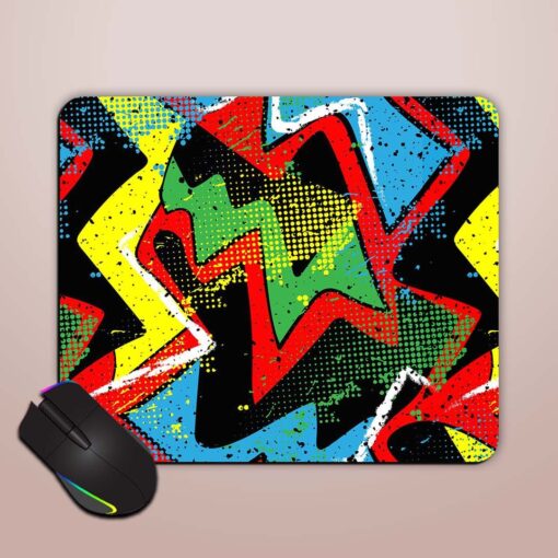 Urban Seamless Abstract Mouse Pad Zapvi