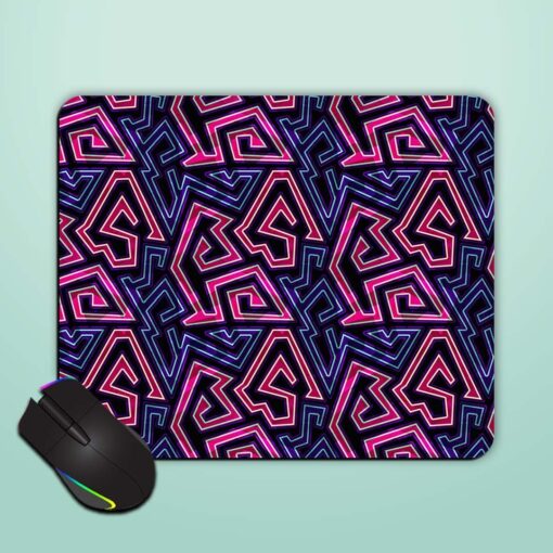 Violet Spirals Seamless Mouse Pad Zapvi