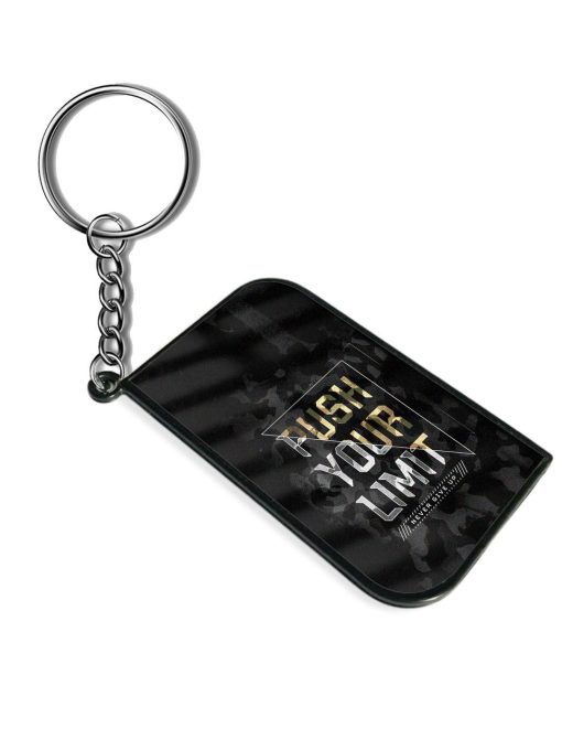 Push Your Limits Keychain Zapvi