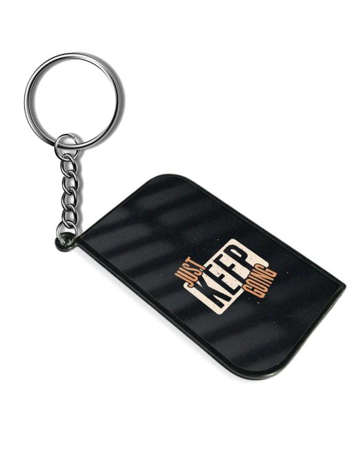 Just Keep Going Keychain Zapvi