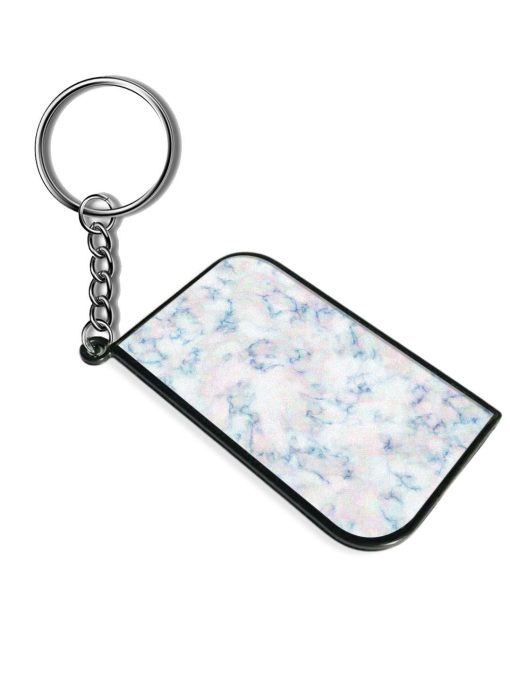 Marble Paint Background Keychain Zapvi