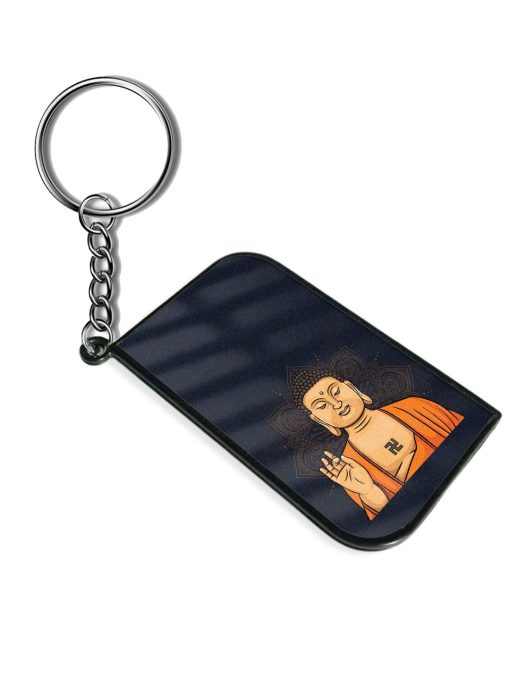 Buddha Vector Art Keychain Zapvi