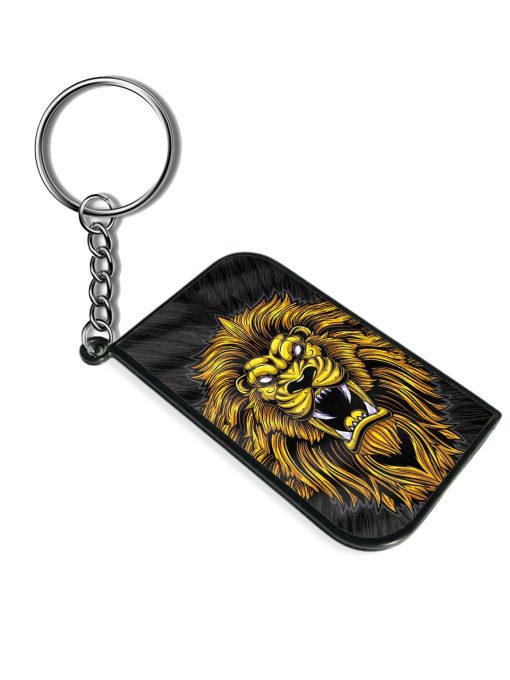 Lion Roar Vector Keychain Zapvi