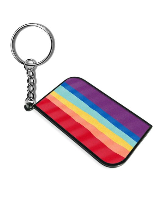 Rainbow Genuine Liquid Keychain Zapvi