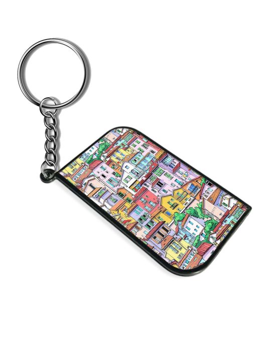 Europe Old Town Keychain Zapvi