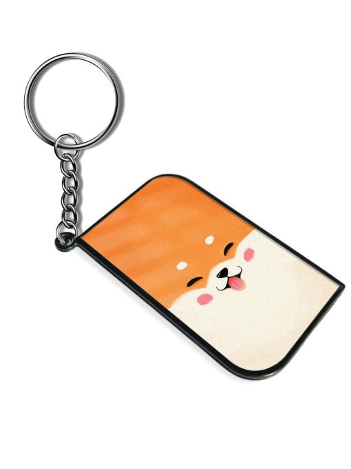 Happy Cat Art Keychain Zapvi