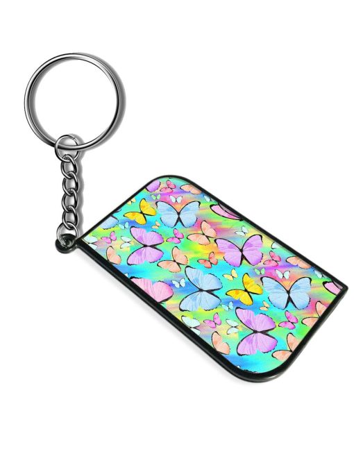 Seamless Pattern Colored Keychain Zapvi