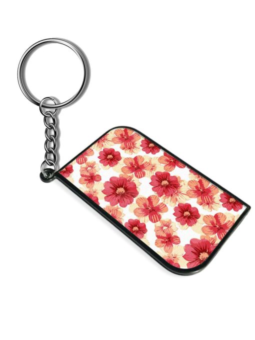 Geranium Cranesbill Colorful Keychain Zapvi