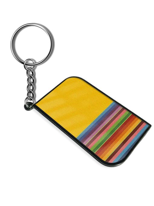 Blanket Stripes Seamless Keychain Zapvi