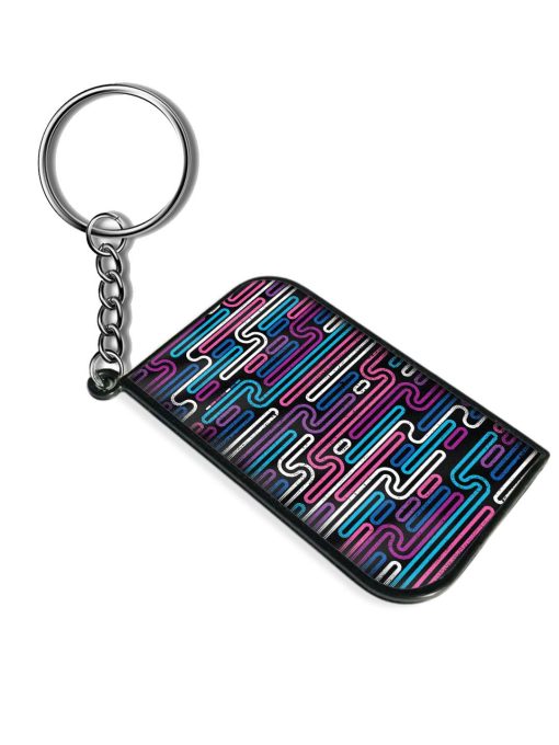 Abstract Grunge Background Keychain Zapvi